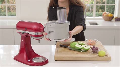 Kitchenaid food processor product review part 2. KitchenAid Food Processor Aufsatz Anwendung 5KSM2FPA - YouTube