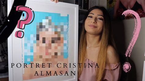 CUM AM DESENAT O PE CRISTINA ALMASAN TUTORIAL TIMELAPSE YouTube