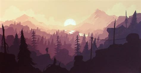 Does Anyone Know Where I Can Find This Wallpaper Firewatch