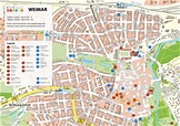 Stadtplan Weimar - Weimar - EVE Tourist-Information