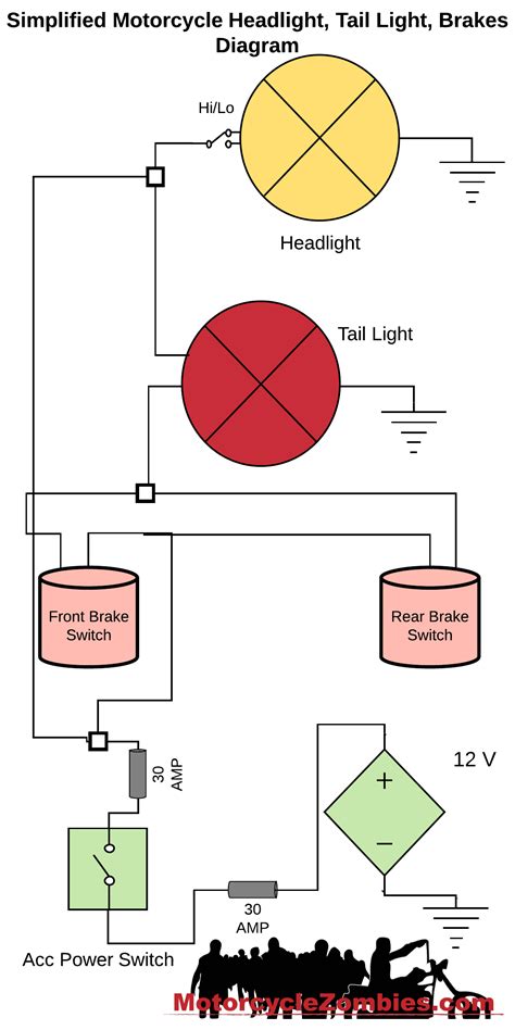Brake Light Wiring Circuit