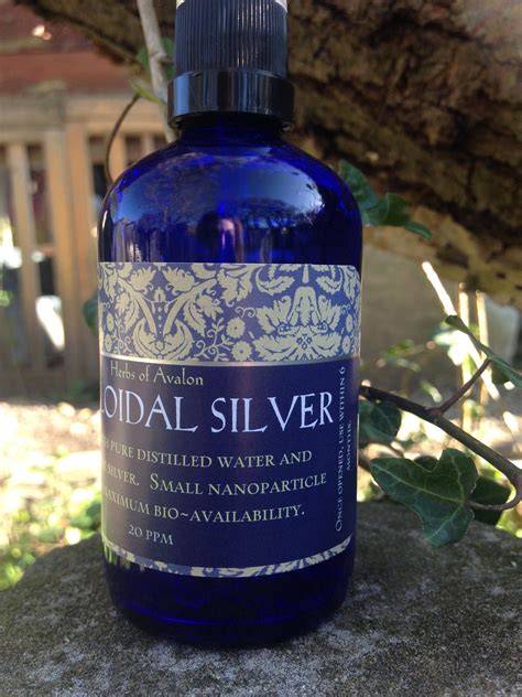 Pure Colloidal Silver Premium Quality 20ppm Powerful Etsy