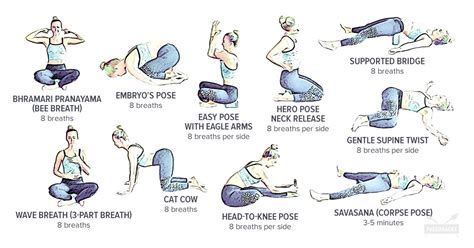 10 Gentle Yoga Poses For Migraine Relief Soothing Easy