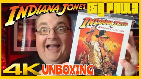 Indiana Jones K Blu Ray Movie Collection Unboxing YouTube