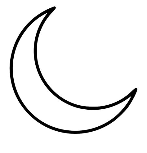 Crescent Moon Clipart Png Images Pngwing Clip Art Library