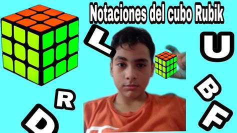 Notaciones Del Cubo De Rubik Youtube