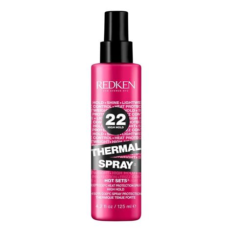 Thermal Spray High Hold Styling Redken Canada