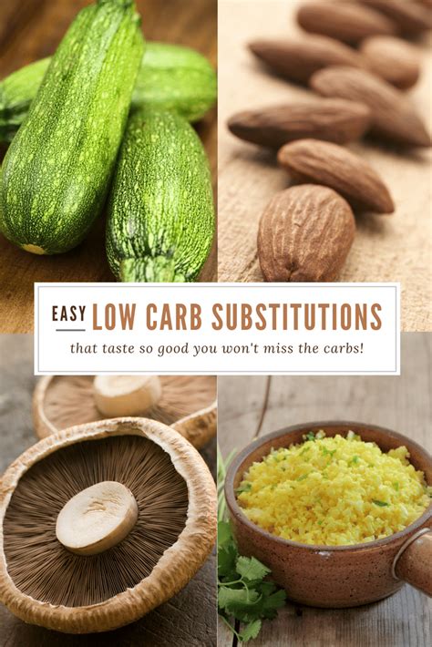 12 Super Easy Low Carb Substitutions That Taste Great No Carb Diets