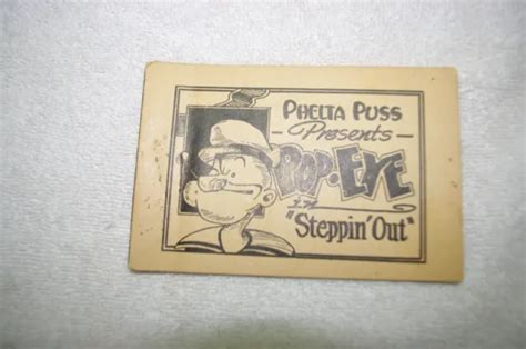 Vintage Tijuana Bible Popeye In Steppin Out Underground Risque Comic 9 99 Picclick