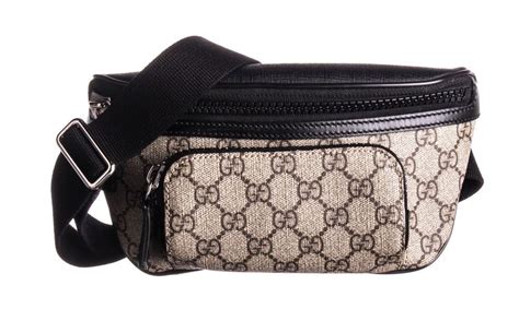 Womens Gucci Beige Canvas Belt Bag Waist Bag Belt Bag Bags Waist Bag