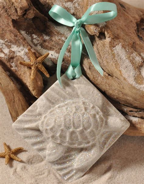 Sea Turtle Sand Christmas Ornament Digs N Gifts