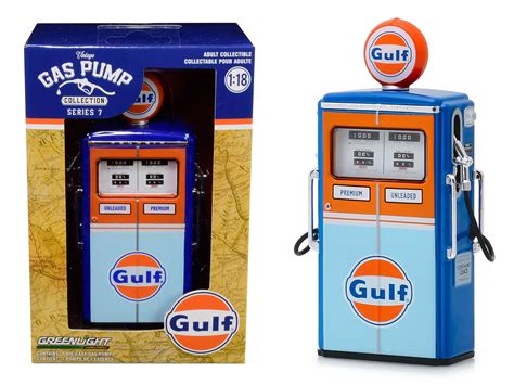 1954 Tokheim 350 Twin Gas Pump Replica Gulf Oil Vintage Gas Pumps