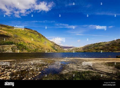 Snowdonia National Park Landscapenorth Walesunited Kingdom Stock