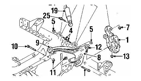 2002 chevy silverado front suspension diagram