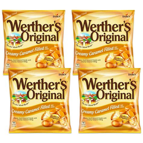 Werthers Original Creamy Caramel Filled Hard Candies 265oz Bag Pack