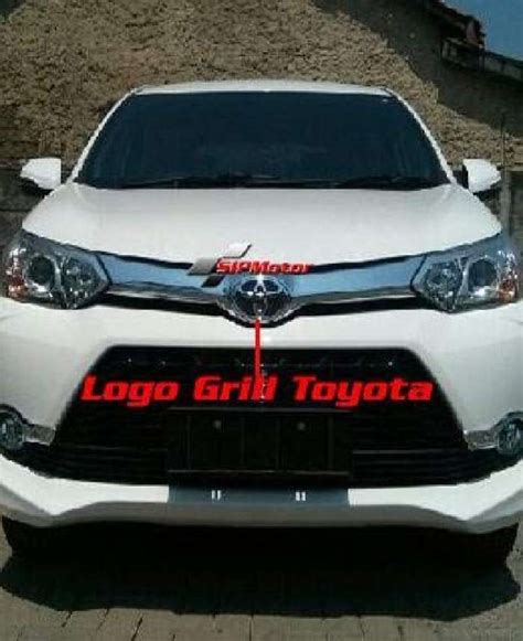 Jual Emblem Logo Lambang Grill Toyota Grand New Avanza Depan Di Seller