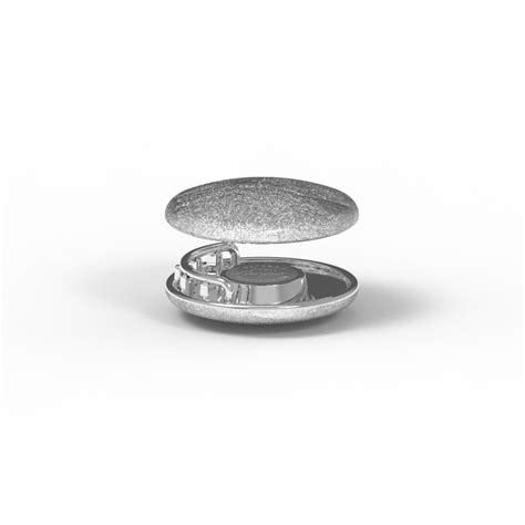 Magnet Linse Closex Silber 925 Rhodiniert