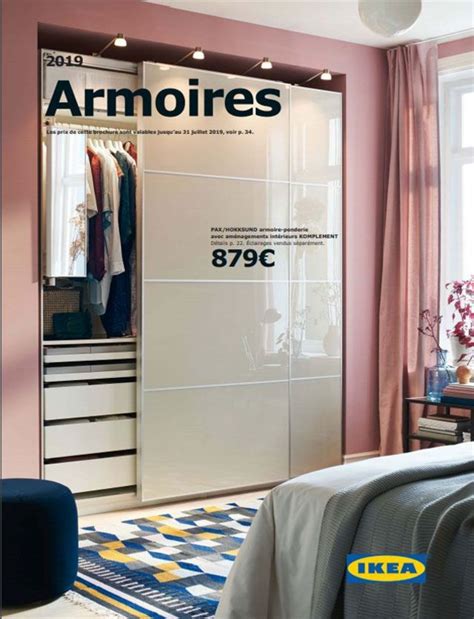 Avec son design audacieux et son coloris gris. Catalogue armoires et dressings Ikea 2019 : rangements ...