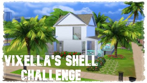 I Attempted Vixellas Shell Challenge Sims 4 Speedbuild Youtube