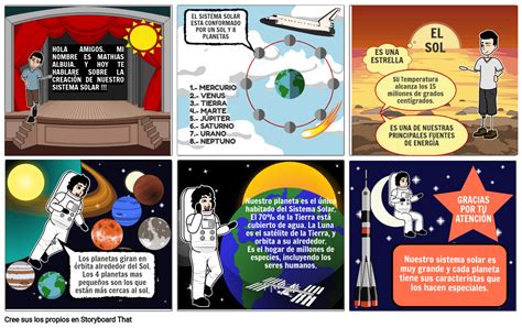 Sistema Solar Storyboard By Fd1b6603
