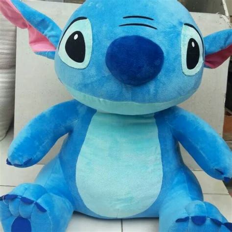 Jual Stitch Duduk Xl Big Real Pic Shopee Indonesia