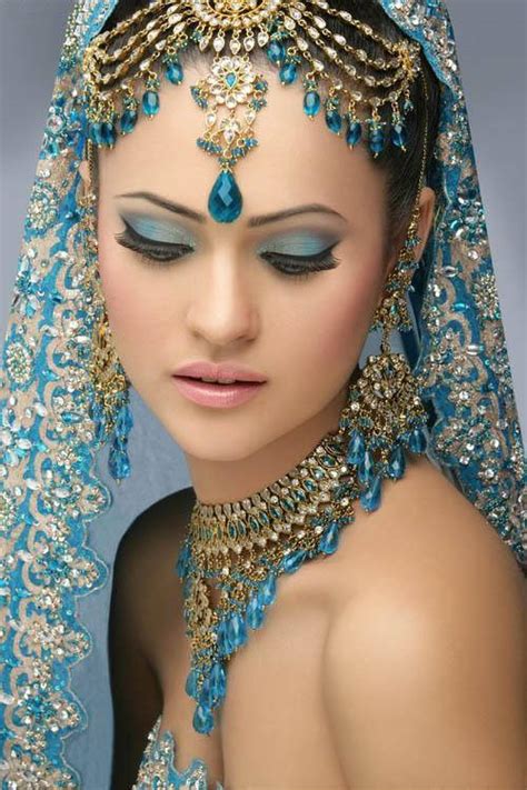 Indian Bridal With Makeup And Heavy Jewelry Kotaddu City