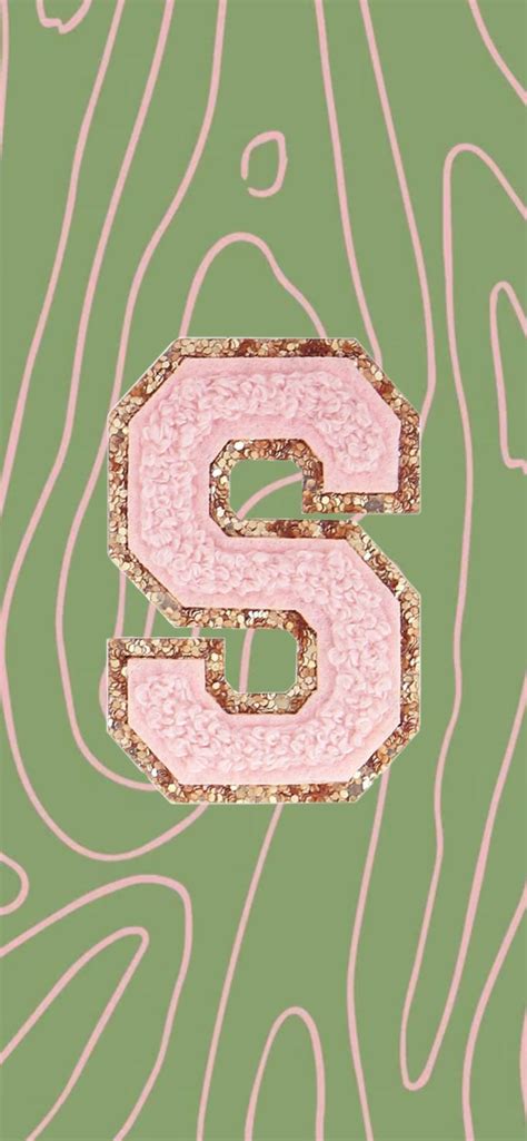 🔥 Free Download Stoney Clover Lane Sage Green Pink S Letter Iphone