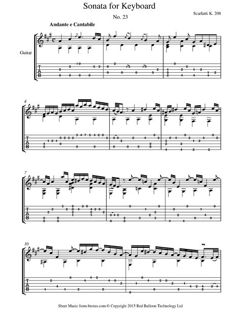 Free Guitar Sheet Music Lessons And Resources