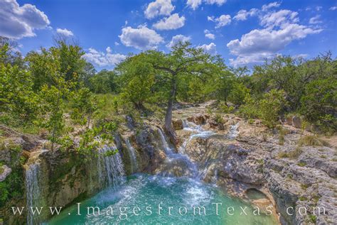Waterfall In The Hill Country Summer Afternoon 613 1 Texas Hill