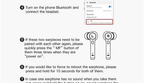 bluedio earbuds manual
