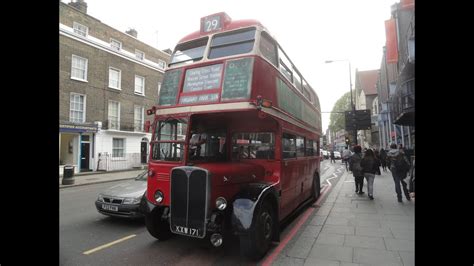 Beautiful Classic Vintage Rt And Rm Routemaster Buses From The 1950s And