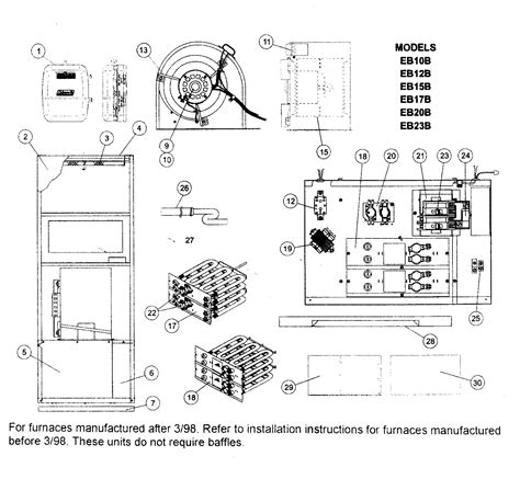 The outside unit won't come on, only the electric heaters in the furnace he took all of the thermostat wires apart and didn't label them and only used the r and the o from the thermostat to run. Coleman Mobile Home Electric Furnace Wiring Diagram | Wiring Diagram