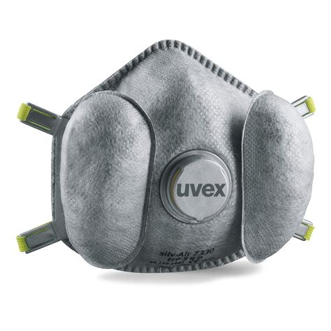 Uvex Silv Air E 7330 Ffp3 Preformed Mask Respiratory Protection