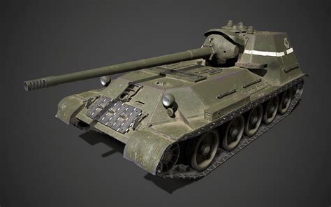 Su 100m1 Andrey Feoktistov Military Vehicles Tank Military