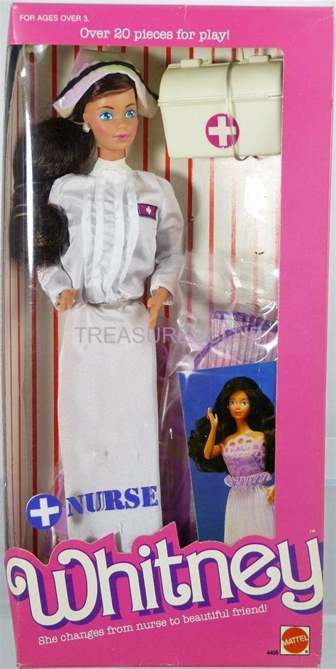 Barbie Nurse Whitney Doll 4405 New Nrfb 1987 Mattel Inc 3 Beautiful Barbie Dolls Vintage