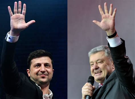 Ukraine Election Comedian Volodymry Zelensky Still Holds The Edge In