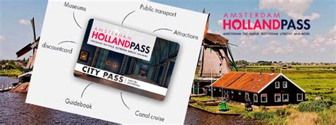 Amsterdam Holland Pass Tickets For Canal Cruises