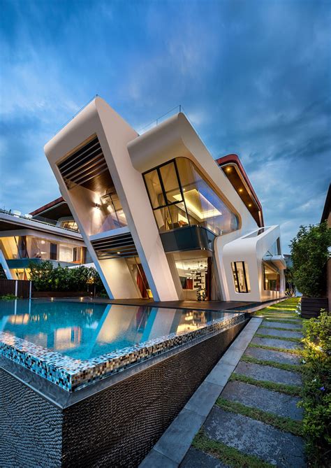 Contemporary Residence In Singapore Shockblast House Designs