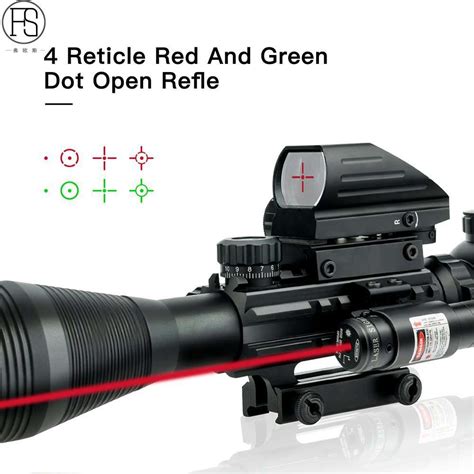 Red Green Dot Riflescope 4 16x50 Eg Tactical Air Gun Red Illuminated