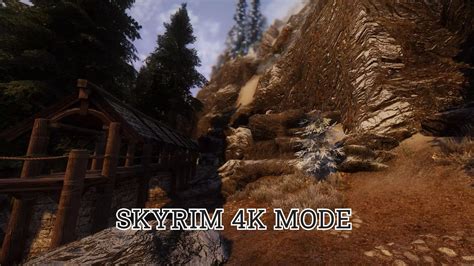 The Elder Scrolls V Mode Texture Skyrim 4k Libept