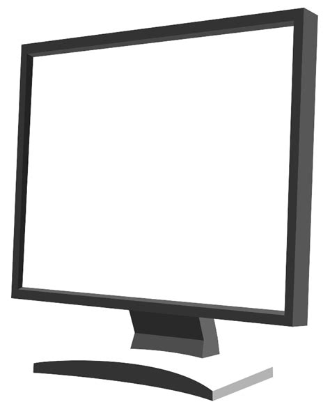 Lcd Flat Panel Monitor Clip Art At Vector Clip Art Online