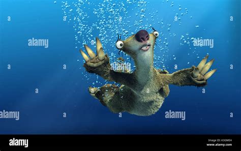 Ice Age 2 The Meltdown Sid The Sloth Date 2006 Stock Photo 157104588