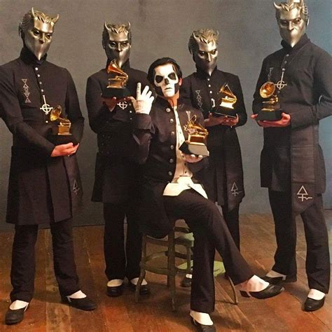 ghost and grammy band ghost ghost bc great bands cool bands papa emeritus 3 ghost papa