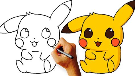 How To Draw Baby Pikachu