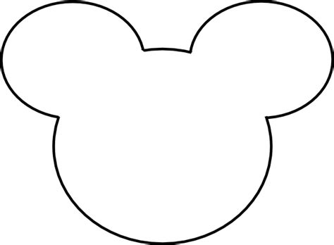 Mickey Head Outline