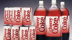 Image result for 1985 - Cherry Coke was introduced by the Coca-Cola Company.