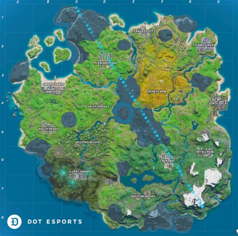 Heres The New Map For Fortnite Chapter 2 Dot Esports