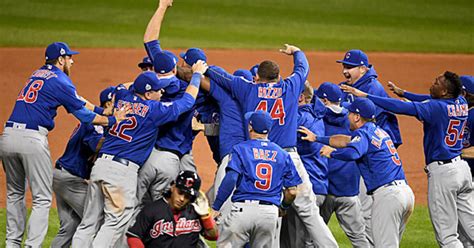 cubs beat indians 8 7 in 10 innings to win first world series in 108 years cbs boston