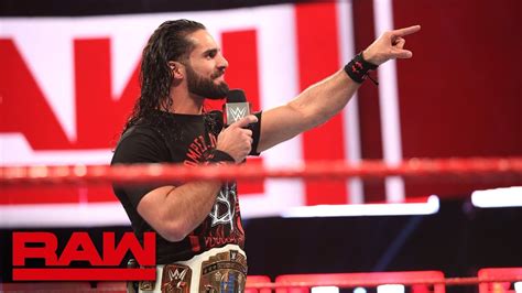 Seth Rollins To Address Dean Ambrose And The Current State Of Wwe Raw