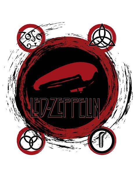 Led Zeppelin Vector At Collection Of Led Zeppelin